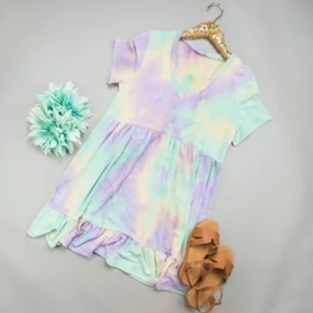 EUC Jodifl Tie Dye Dress Size L